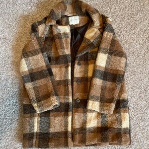 American Eagle teddy jacket